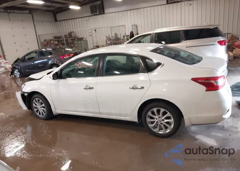 2018 Nissan Sentra Sv z USA, uszkodzony, nr VIN 3N1AB7AP8JL662659